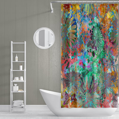 Abstract Shower Curtain