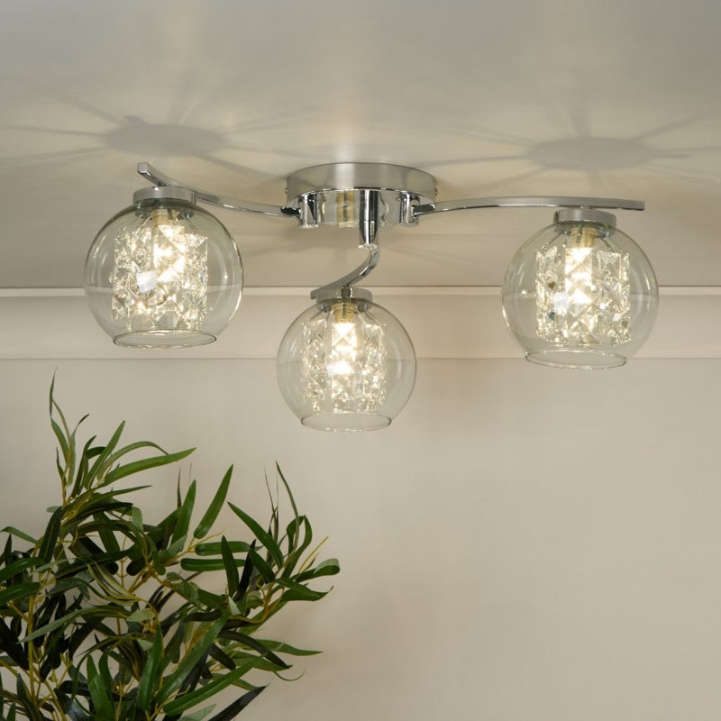 Glass Flush Mount