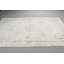 Large Turkish Vintage Antique Rug in Beige for Dining Room with Modern Minimalist Wool Design and Oushak Style