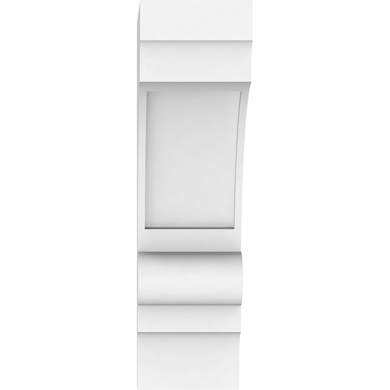 Corbeau en PVC standard de qualité architecturale Diane, H 20 po x l 5 po x P 10 po