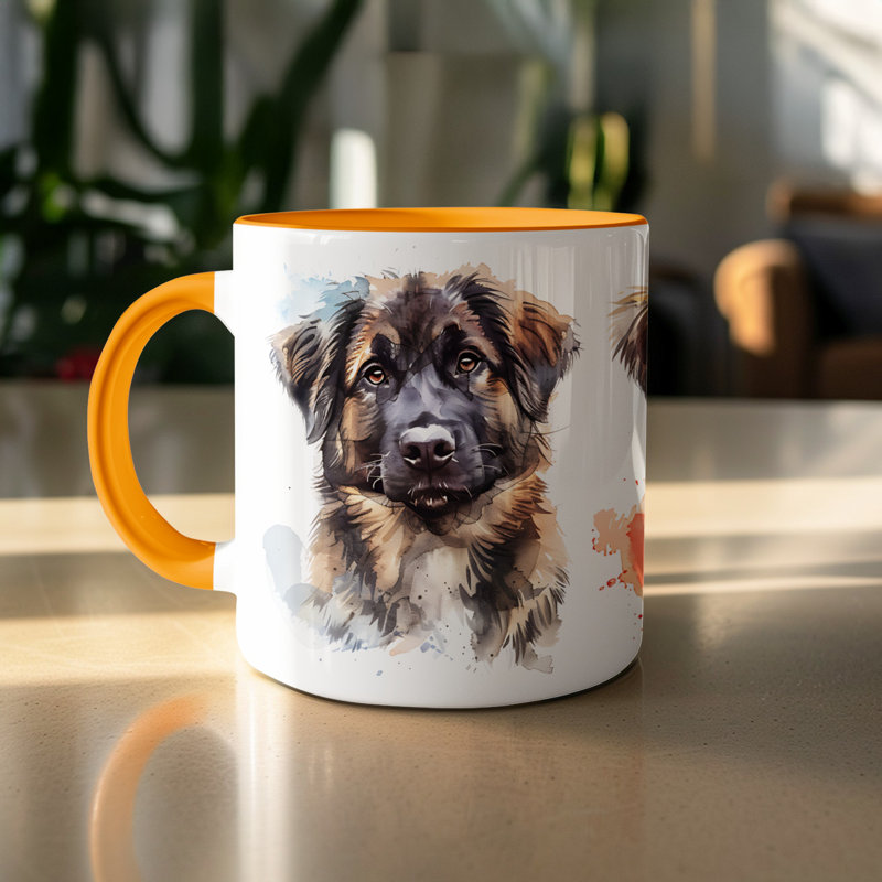Mug, Orange, 4