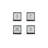 Caoimhe Metal Matte Picture Frame - Set of 4-2052915015