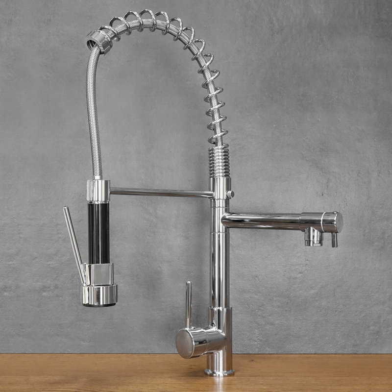 Belfry Kitchen Kitchen Faucet, Chrome