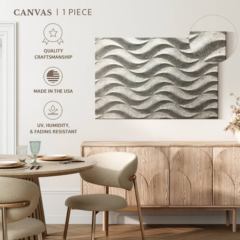 Avery Wave Pattern, 8" H x 12" W