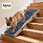 Rampe pour chien en bois pour escalier, rampe antidérapante pour animaux de compagnie pour petits et moyens chiens et chats