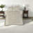 Premium Cotton Chenille Medallion Bedding Set, Taupe, Boho-chic For All Seasons