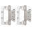 Sete Frosted Glass Standard White Door-58144717