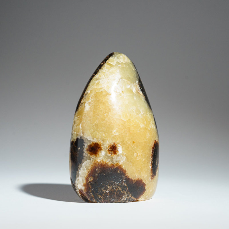 Polished Septarian Freeform from Madagascar (1.8 Lbs)