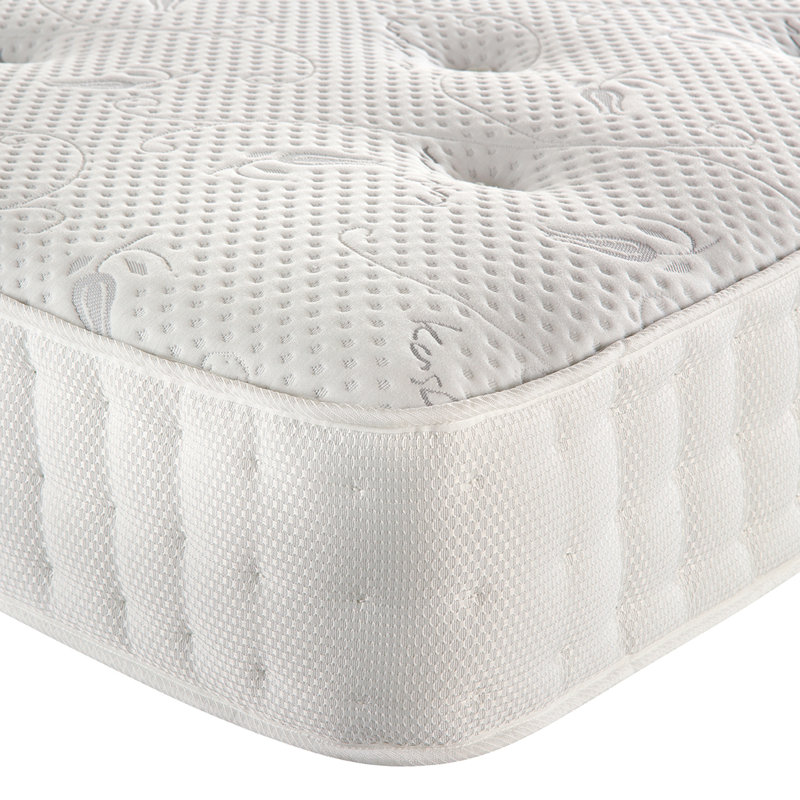 Natural Comfort 1000 Pocket Dual Sided Cashmere Mattress, Kingsize (5')
