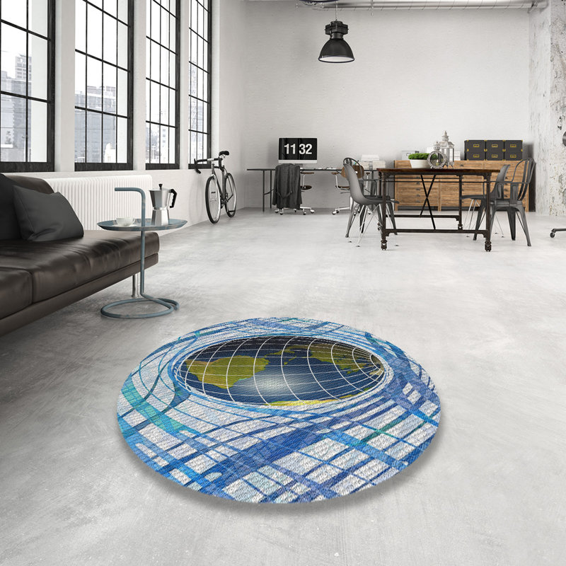 Tapis bleu, Rond 8 pi