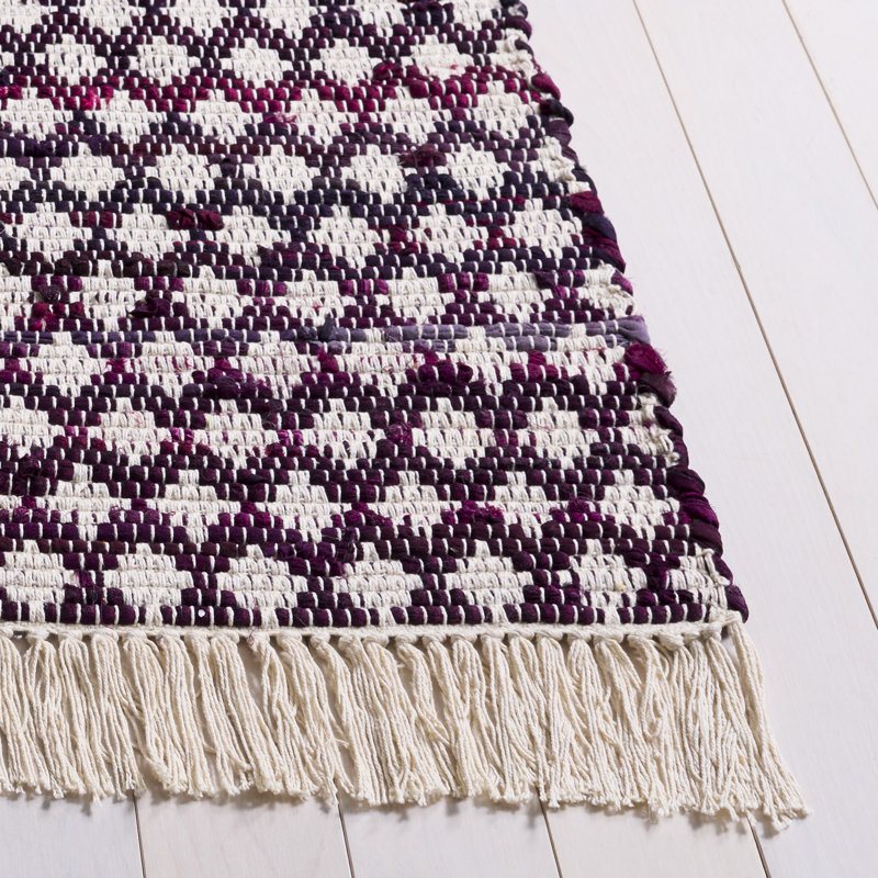 Tapis en coton tissé à la main Montauk 538, Rectangle de 5 pi x 8 pi