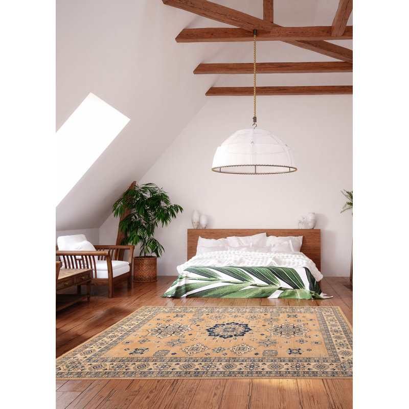 Tapis en cuivre Finest Ghazni 9 pi 11 po x 12 pi 10 po