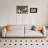Removable And Washable Cotton-linen Sofa，110.24-inch, solid wood frame sofa