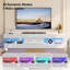 Modern Tv Stand For Tvs Up To 70" With Led And Drawer-939862794-946406288