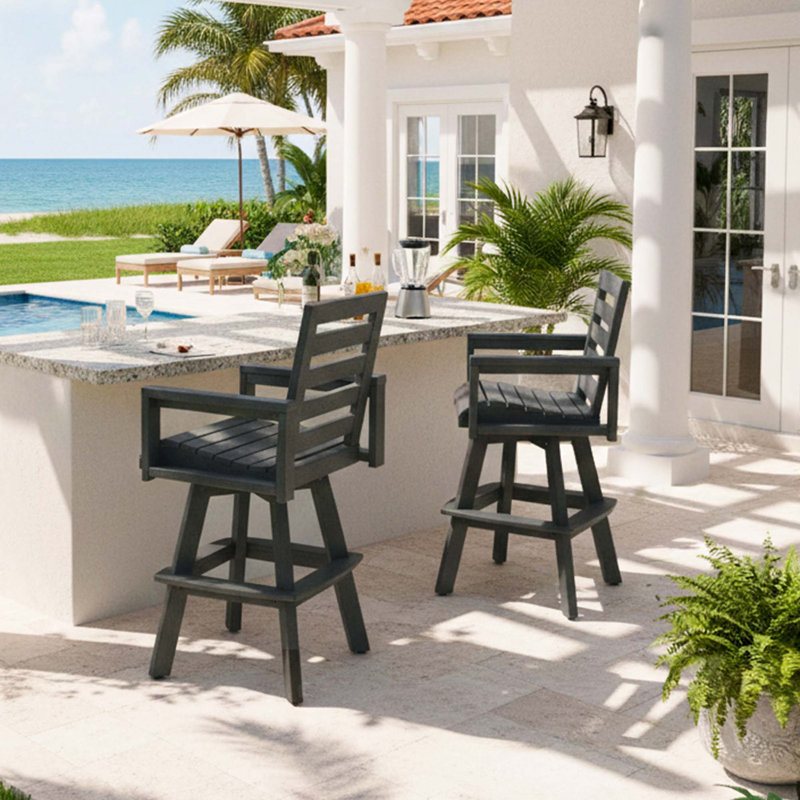 Tabouret de bar pivotant 360 ° Premium