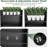 Metal Large Planter Box 30" L X 12" W X 24" H, Heavy Duty Tall Rectangle Outdoor Planter Box With Removable Insert Shelves For Porch, Garden, Patio, Yard (black)-1073749124
