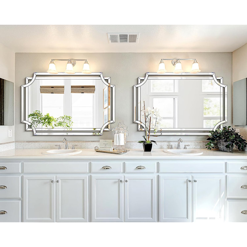 Grand miroir mural 47 po x l 32 po, 32 po x 47 po