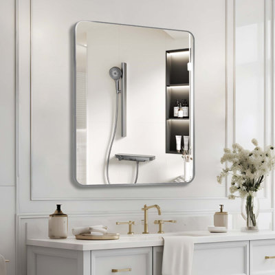 Miroir de bar en métal