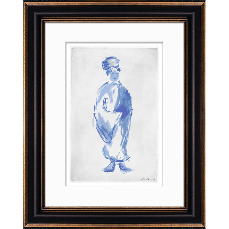 Mandarian Lady Framed by Dana Gibson