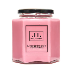 Rose Scented Jar Candle