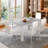 6 - Person Four Leg Dining Set-97699911