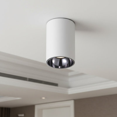 UltraBeam White Round Surface Mounted Ceiling Downlight
