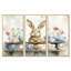 Art floral, ensemble de 3 tasses à thé-345595284-345595287