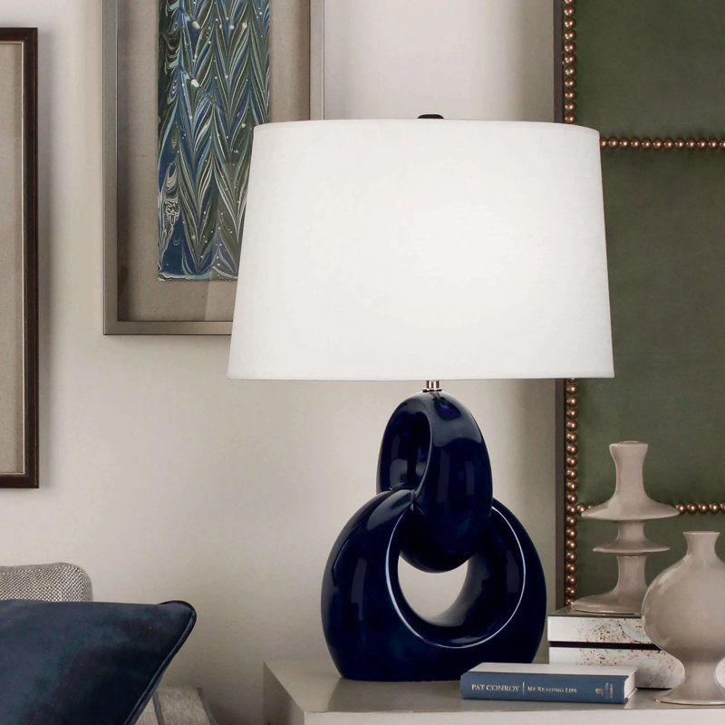 Fusion Table Lamp, Midnight Blue