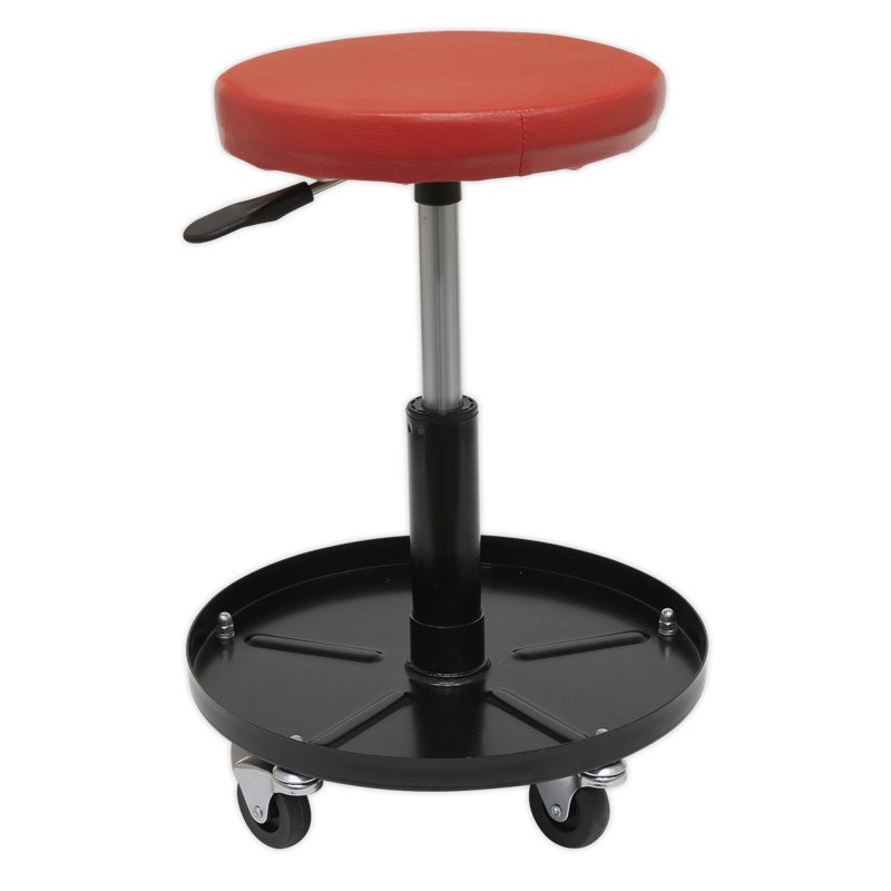Adjustable Height Industrial Stool