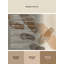 Tapis beige uni lavable à la machine de couleur moderne Brentwood-2146711491