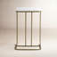Adalley Marble End Table-301857291-301857290