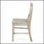 Chaises de salle à manger en bois d'acacia légèrement délavé, robustes et confortables pour les salles à manger modernes-685598122