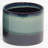 Teal And Black Reactive Glaze Ceramic Planter