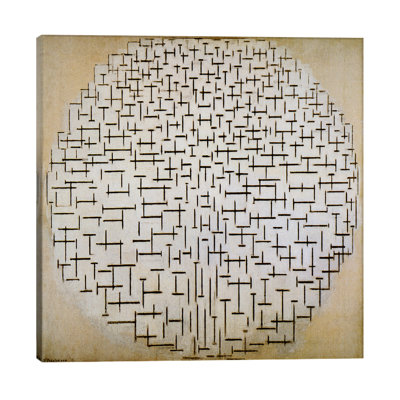 Pier & Ocean by Piet Mondrian - Painting on Canvas