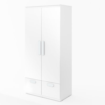 2 Door Manufactured Wood Wardrobe