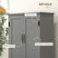 Armoire de cuisine avec tablettes réglables et espace de rangement