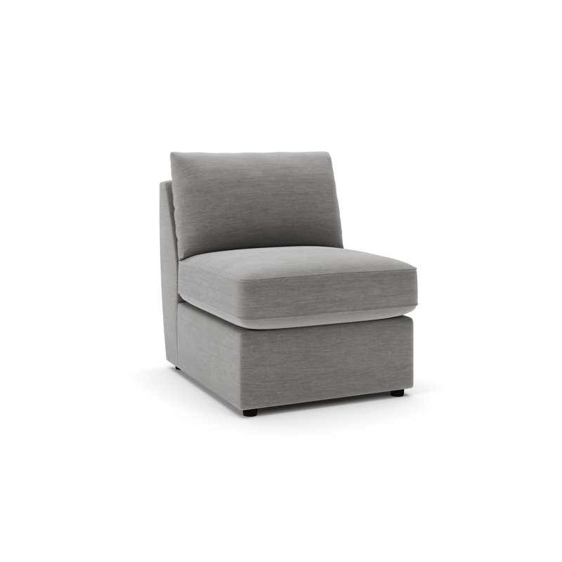 Chaise sans accoudoirs Halston, Métal Evan