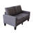 53" Square Arm Loveseat-111183591