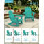 Adirondack Rocking Chairs with Retractable Ottoman-1179754722
