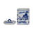 Stoneware Ceramic Chinoiserie Decorative Container with Lid