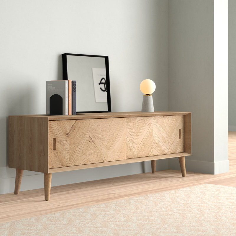 Chrisley Unfinished TV Stand for TVs up to 60"