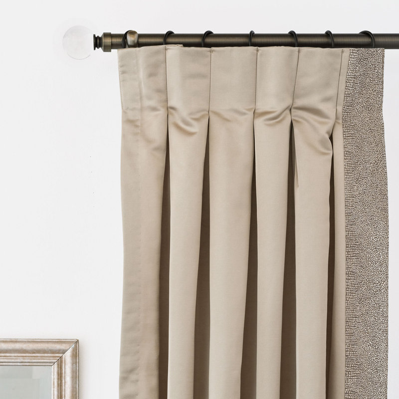 Arwen Room Darkening Curtain Single Panel, Left, 20" W x 120" L