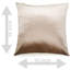 Coussin en velours carré-24856809
