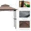 Villegas 2.5m x 1.5m Metal BBQ Gazebo