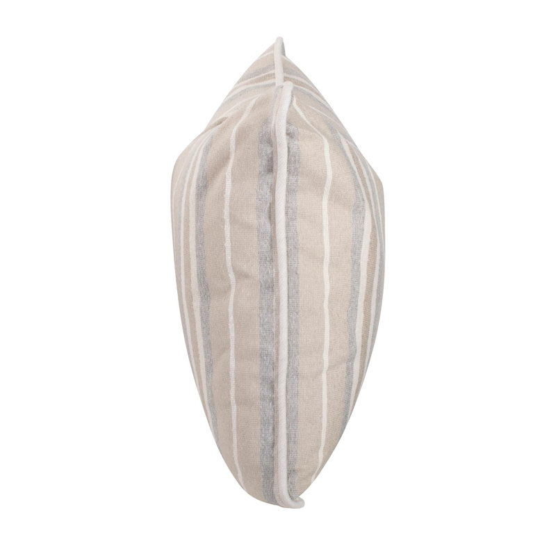 Coussin intérieur / extérieur Dune, Sable, Carré, H 24 po x l 24 po
