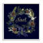 Art mural en toile «Noel Holiday Wreath» par Victoria Barnes-891125307-891125302