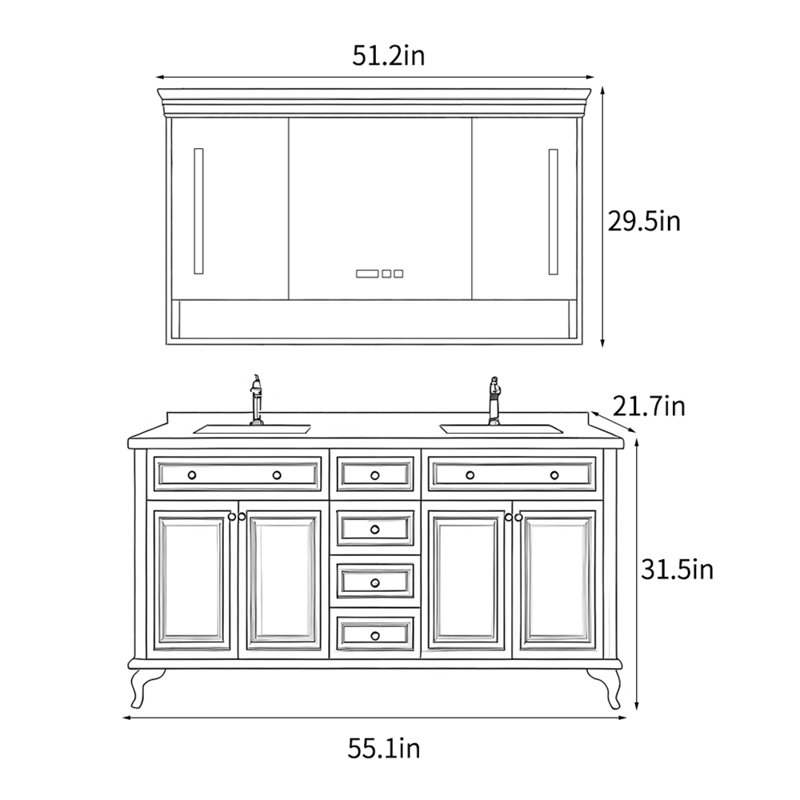 Edina, 55"