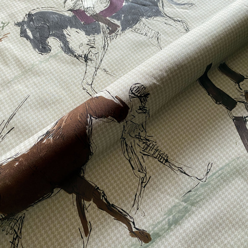 Steeplechaser Russell 100% Cotton Fabric