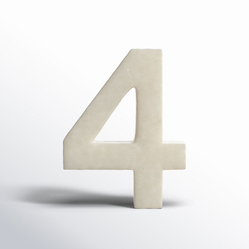 Zendaya Text & Numbers Letter Block, 4