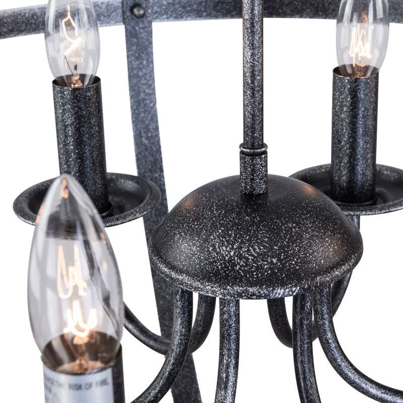 Ratner 6 - Light Dimmable Globe Chandelier